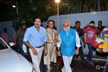 Pawan Kalyan At Andhra Prabha Office Ganesh Pooja